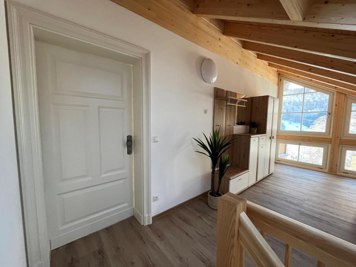 Ferienwohnung Blick Thyratal Obergeschoss Stolberg i. Harz 外观 照片