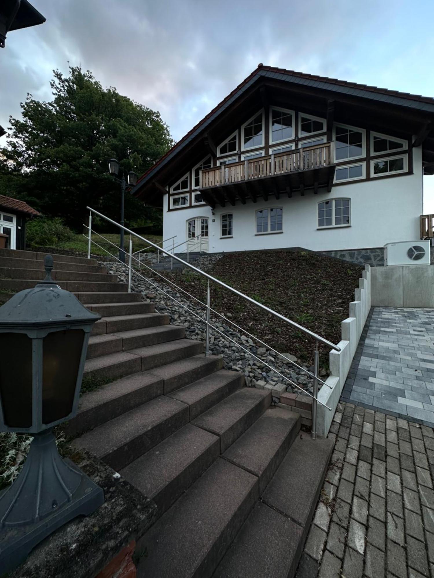 Ferienwohnung Blick Thyratal Obergeschoss Stolberg i. Harz 外观 照片